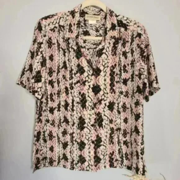 Snake Print Top - Picture 1 of 4